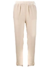 GOLD HAWK CROPPED PULL-ON TROUSERS
