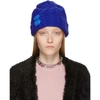 OFF-WHITE OFF-WHITE BLUE KNIT POP COLOR BEANIE