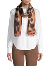 VINCE CAMUTO BIG CAT OBLONG SCARF,0400011224898