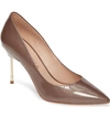 Kurt Geiger Britton 90 Pump In Pink Comb Patent Leather