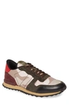 VALENTINO GARAVANI GARAVANI CAMO ROCKRUNNER SNEAKER,SY2S0723NSD