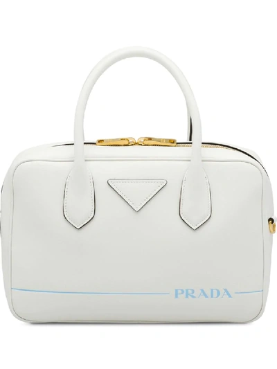 Prada Mirage Small Bag In Weiss