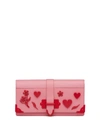 Prada 'cahier' Mini-handtasche In Pink