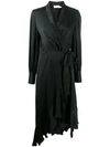 ZIMMERMANN V-NECK WRAP DRESS