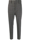 ISABEL MARANT ÉTOILE CHEQUERED SUIT TROUSERS