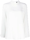 ANTONELLI BUTTON SLEEVED BLOUSE