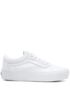 Vans White Og Old Skool Lx Sneakers
