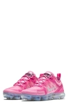 Nike Air Vapormax 2019 Stretch Running Sneakers In Active Fuchsia/ Laser Fuchsia