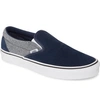 Vans Classic Slip-on In Suiting/ Dress Blues Suede