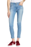 Ag The Farrah High Waist Crop Skinny Jeans In Nineteenyr