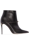 JENNIFER CHAMANDI NICCOLO TWO-TONE ANKLE BOOTS