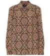 APC SUTTON PRINTED SILK BLOUSE,P00398587