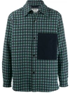 ACNE STUDIOS RELAXED FIT CHECKED OVERSHIRT