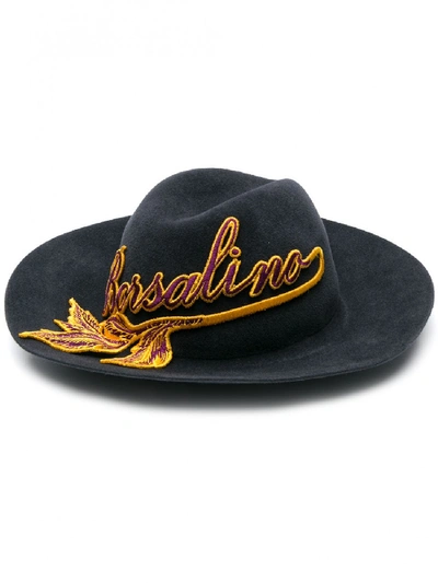 Borsalino Logo Hat