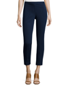 Kobi Halperin Krista Mid-rise Ankle Pants In Navy