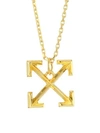 OFF-WHITE Goldtone Arrows Necklace