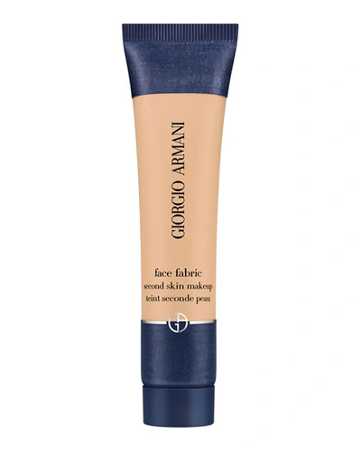 Giorgio Armani Face Fabric Foundation Second Skin Makeup In 8-tan With Neutral Undertone