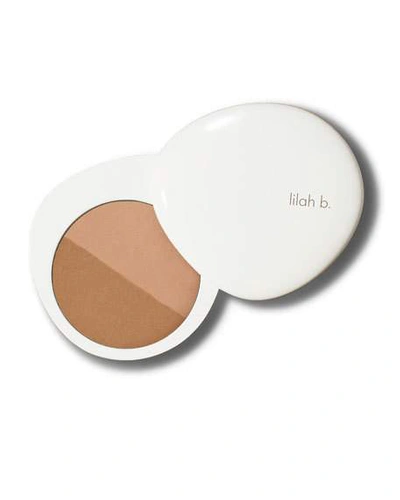 Lilah B Bronzed Beauty&trade; Bronzer Duo B. Sunkissed 0.32 oz/ 9 G