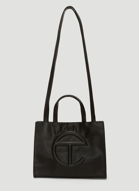 Telfar Medium Shopping Bag In Black | ModeSens