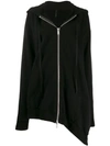 BEN TAVERNITI UNRAVEL PROJECT ASYMMETRIC DRAPE HOODIE