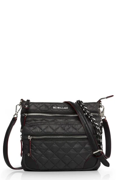 Mz Wallace M Z Wallace Downtown Crosby Crossbody Bag In Port Lacquer