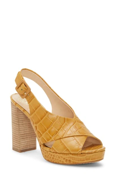Vince Camuto Javason Dress Sandals Women's Shoes In Caramel
