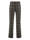DOLCE & GABBANA PRINCE OF WALES CHECK TROUSERS,11059293