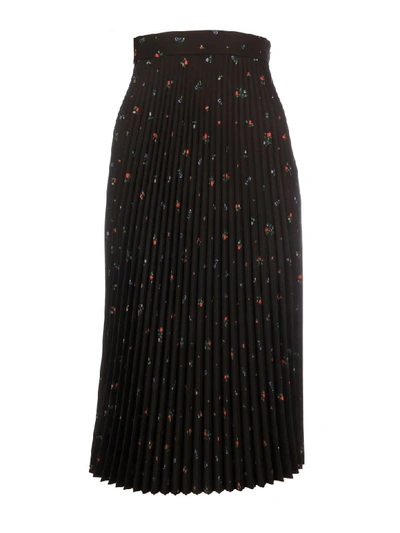 Vetements Black Polyester Skirt