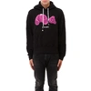 PALM ANGELS KILL THE BEAR HOODY BLACK FUXIA,11059156