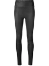 Sprwmn Skinny Fit Trousers In Black