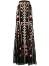 TEMPERLEY LONDON ROSY TULLE SKIRT