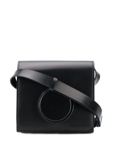 Lemaire Camera Shoulder Bag In 999 Black