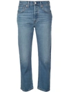 LEVI'S 501 CROPPED JEANS