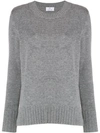 ALLUDE CREW NECK JUMPER