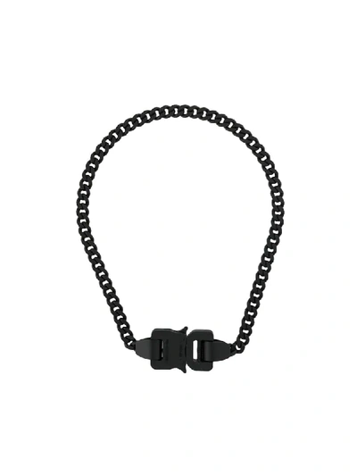 Alyx Coated Chainlink Necklace In Black