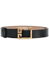 Givenchy Gürtel Mit Gg-schnalle In Black