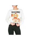 MOSCHINO ROMAN TEDDY BEAR SWEATSHIRT,11060095