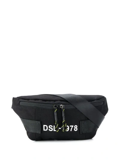 Diesel Dsl-1987 Belt Bag In Black