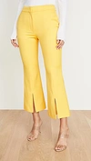 ADAM LIPPES TROPICAL BELL CROP TROUSERS