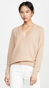 EQUIPMENT MADALENE CASHMERE V NECK jumper