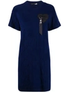 LOVE MOSCHINO SHORT-SLEEVE FITTED DRESS