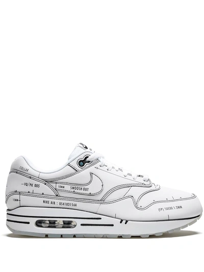NIKE AIR MAX 1 "SKETCH SCHEMATIC" SNEAKERS