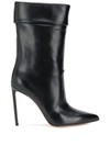 FRANCESCO RUSSO POINTED STILETTO BOOTS