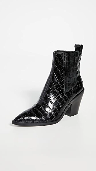 Alice And Olivia Westra Bootie In Black
