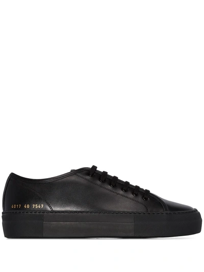 Common Projects Tournament Low-top Sneakers In Black
