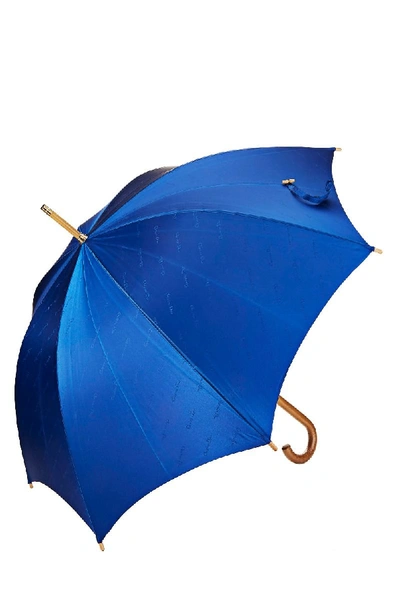 Pre-owned Dior Blue Nylon Umbrella