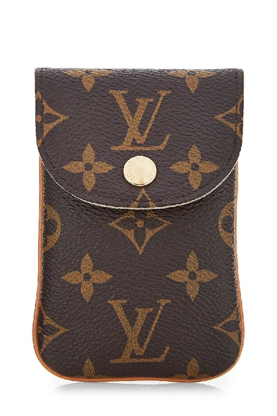 Louis Vuitton Monogram Canvas Etui Telephone Case Mm