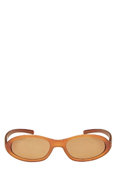 Pre-owned Prada Brown Acrylic Sunglasses