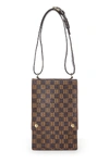 Pre-owned Louis Vuitton Damier Ebene Portobello Travel Shoulder Bag