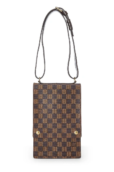 Louis Vuitton Damier Ebene Portobello Travel Shoulder Bag